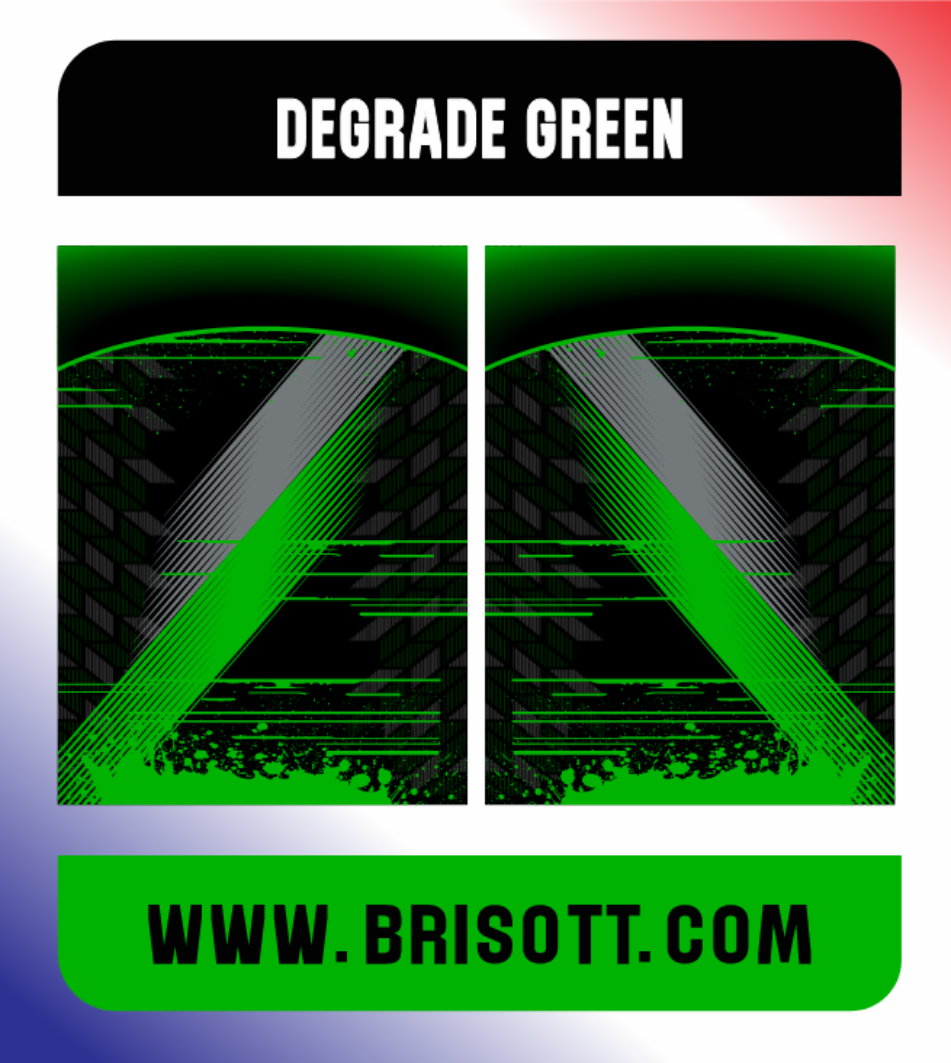 DEGRADE GREEN